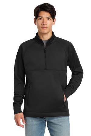 New Era ® Venue Fleece 1/4-Zip Pullover. NEA523 — Black