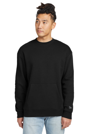 New Era ® Heritage Fleece Pocket Crew NEA527 — Black