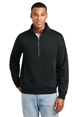New Era ® Heritage Fleece 1/2-Zip NEA528 — Black