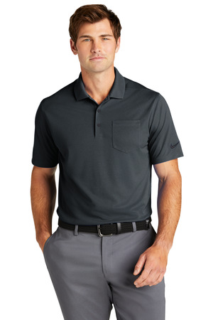 Nike Dri-FIT Micro Pique 2.0 Pocket Polo NKDC2103 — Anthracite