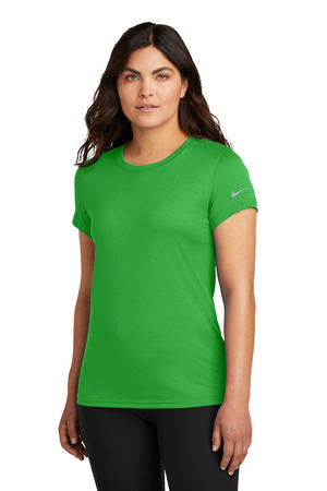 Nike Women's Swoosh Sleeve rLegend Tee NKDX8734 — Apple Green