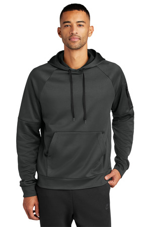 Nike Therma-FIT Pocket Pullover Fleece Hoodie NKFD9735 — Anthracite