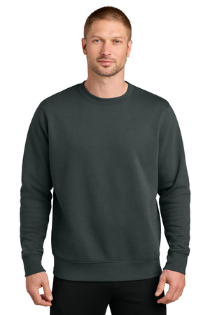 Nike Club Fleece Sleeve Swoosh Crew NKFD9863 — Anthracite