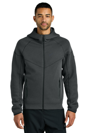 Nike Tech Fleece Full-Zip Hoodie NKFQ4762 — Anthracite Heather