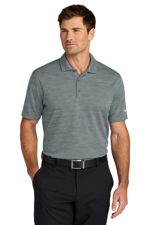 Nike Dri-FIT Striated Polo NKFQ4792 — Cool Grey