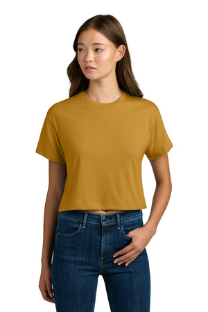 Next Level Apparel ® Women's Ideal Crop Top NL1580 — Antique Gold
