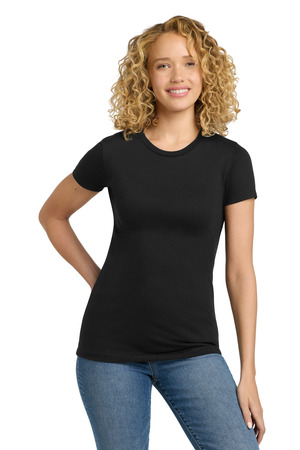 Next Level Apparel ® Women's CVC Tee. NL6610 — Black