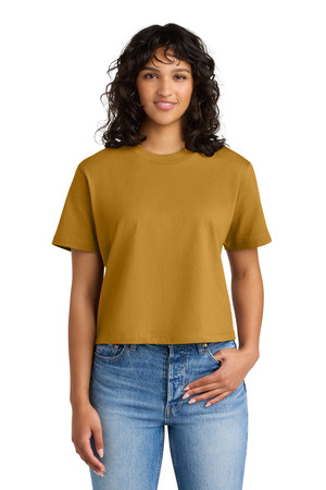 Next Level Apparel ® Women's Heavyweight Boxy Tee NL7610 — Antique Gold