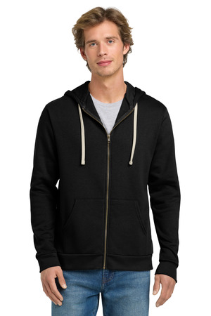 Next Level Apparel ® Adult Santa Barbara Zip Hoodie. NL9602 — Black