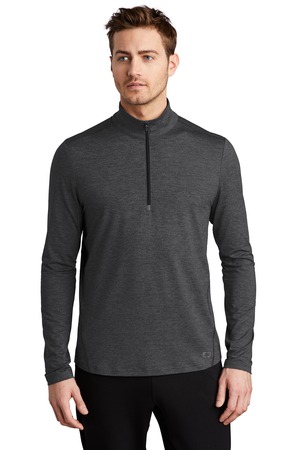 OGIO ® Force 1/4-Zip OE341 — Blacktop Heather
