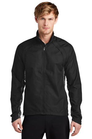 OGIO ® Trainer Jacket. OE710 — Blacktop/ Black/ Reflective