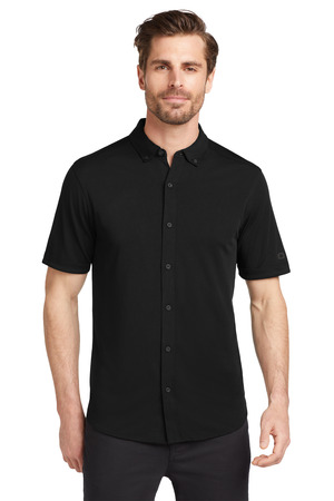 OGIO ® Gravitate Full-Button Polo. OG141 — Blacktop