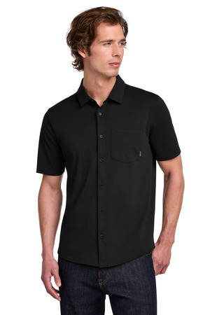 OGIO ® Extend Short Sleeve Button-Up OG160 — Blacktop