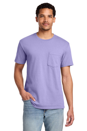 Port & Co ® Beach Wash ® Garment-Dyed Pocket Tee. PC099P