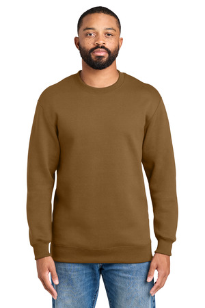 Port & Co ® Foundation Fleece Pullover Crewneck Sweatshirt PC107