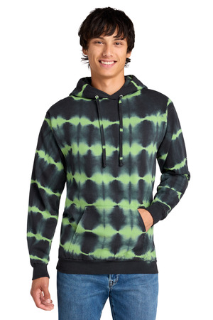 Port & Co ® Allover Stripe Tie-Dye Fleece PC143