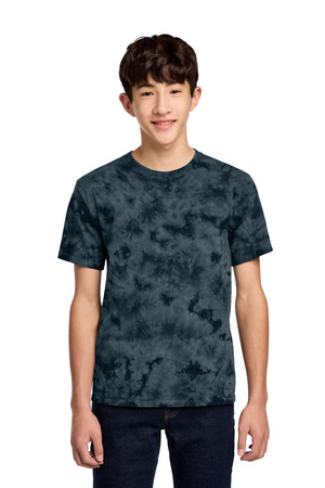 Port & Co ® Youth Crystal Tie-Dye Tee PC145Y — Black