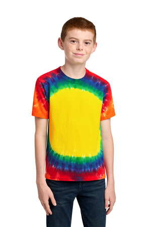 Port & Co ® Youth Window Tie-Dye Tee. PC149Y — Rainbow