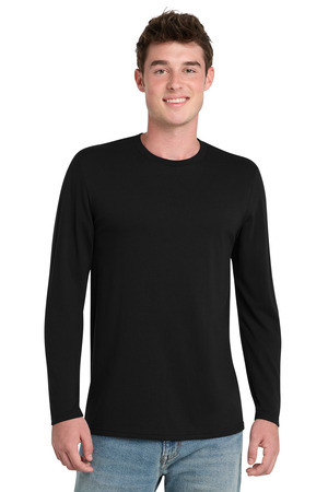 Port & Co ® Tri-Blend Long Sleeve Tee. PC330LS — Black