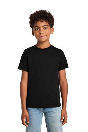 Port & Co ® Youth Tri-Blend Tee PC330Y — Black