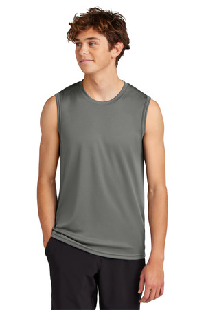 Port & Co ® Performance Sleeveless Tee PC380SL — Charcoal