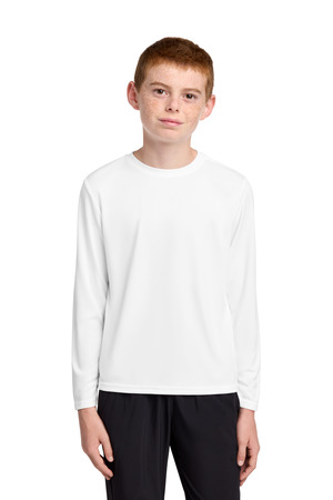 Port & Co ® Youth Long Sleeve Performance Tee PC380YLS