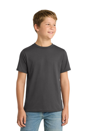 Port & Co ® Youth Performance Blend Tee. PC381Y — Charcoal