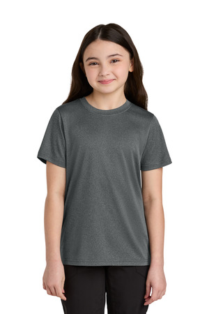 Port & Co ® Youth Heather Performance Tee PC390Y