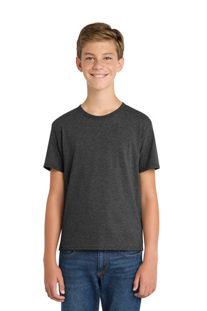 Port & Co ® Youth Fan Favorite ™ Blend Tee. PC455Y — Black Heather