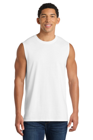 Port & Co ® Core Cotton Sleeveless Tee. PC54SL