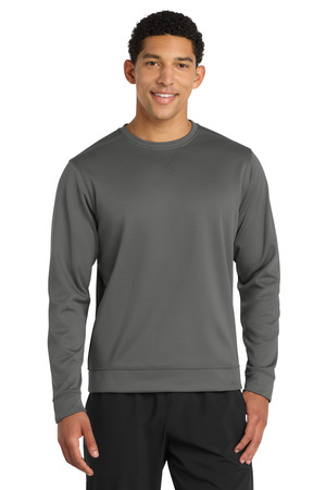 Port & Co ® Performance Fleece Crewneck Sweatshirt. PC590 — Charcoal