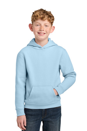 Port & Co ® Youth Easy Fleece Pullover Hooded Sweatshirt PC68YH
