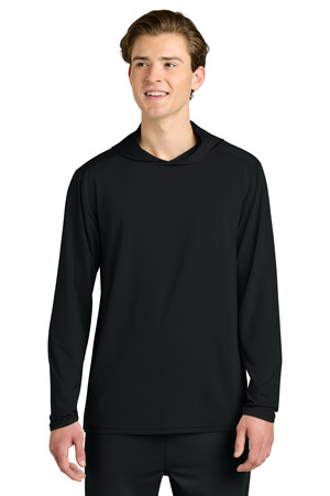 Richardson Clutch Long Sleeve Hoodie RA7110LSH — Black