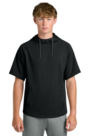 Richardson Charge Performance Fleece Short Sleeve Hoodie RA7200SSH — Black