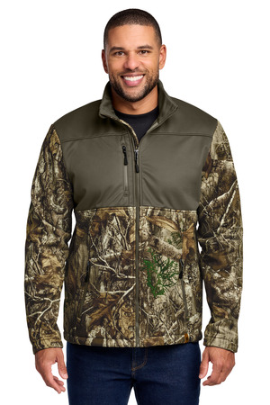 Russell Outdoors ™ Realtree ® Atlas Colorblock Soft Shell RU601 — Cargo Brown/ Realtree Edge