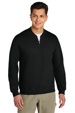 Gildan ® Softstyle ® Midweight Fleece 1/4-Zip SF008 — Black