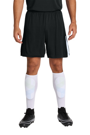 Sport-Tek ® Competitor ™ United 7' Short ST103 — Black/ White