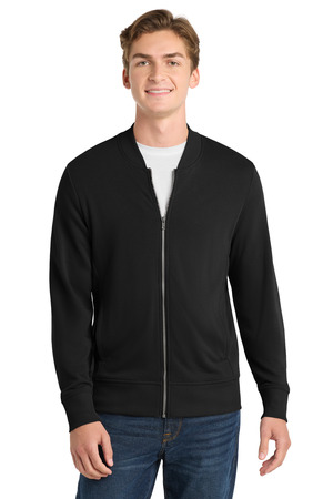 Sport-Tek ® Lightweight French Terry Bomber. ST274 — Black