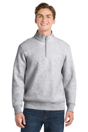 Sport-Tek ® Super Heavyweight 1/4-Zip Pullover Sweatshirt. ST283 — Athletic Heather