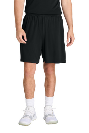Sport-Tek ® PosiCharge ® Competitor ™ 7' Pocketed Short ST349P — Black