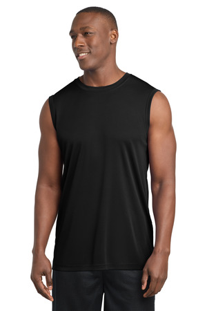 Sport-Tek ® Sleeveless PosiCharge ® Competitor™ Tee. ST352 — Black