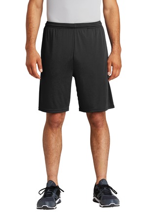 Sport-Tek ® PosiCharge ® Competitor ™ Pocketed Short. ST355P — Black