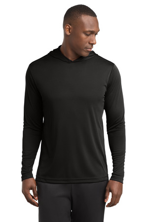 Sport-Tek ® PosiCharge ® Competitor ™ Hooded Pullover. ST358 — Black