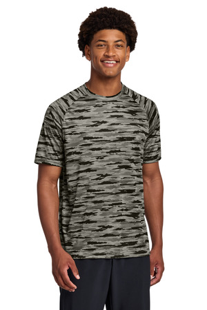 Sport-Tek ® Drift Camo Tee ST375 — Black