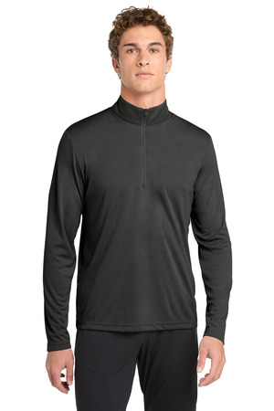 Sport-Tek ® Endeavor 1/2-Zip Pullover. ST469 — Black Heather