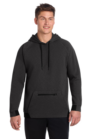 Sport-Tek ® PosiCharge ® Strive Hooded Pullover ST571 — Black