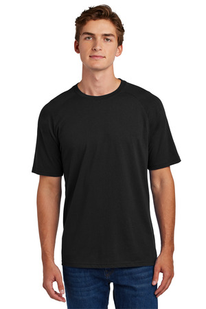 Sport-Tek ® Halftime Raglan Tee ST6040 — Black