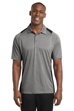 Sport-Tek ® Heather Colorblock Contender ™ Polo. ST665
