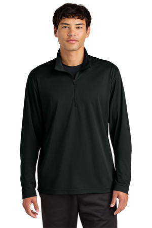 Sport-Tek ® Micropique Sport-Wick ® 1/4-Zip ST672 — Black