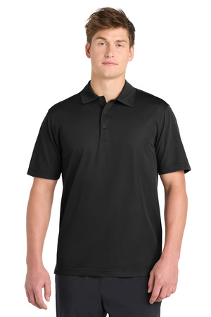 Sport-Tek ® PosiCharge ® Active Textured Polo. ST690 — Black